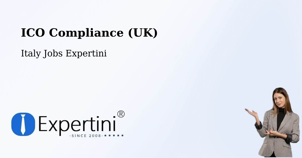 UK Data Protection & ICO Compliance – Cis - Italy Jobs Expertini