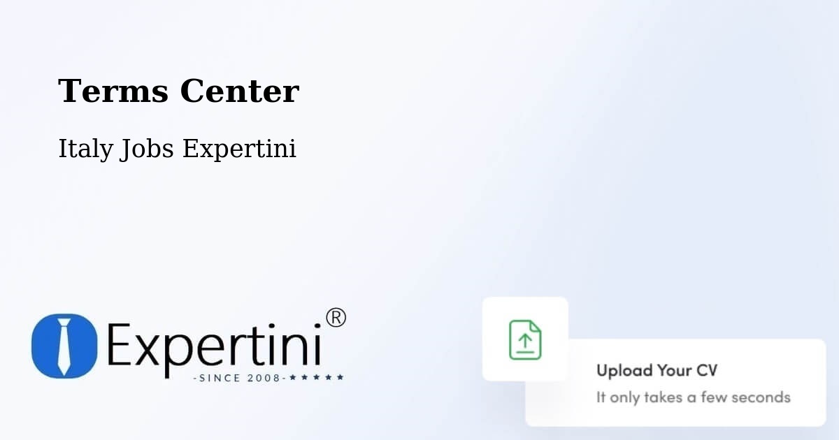 Terms of Service – Cis - Italy Jobs Expertini